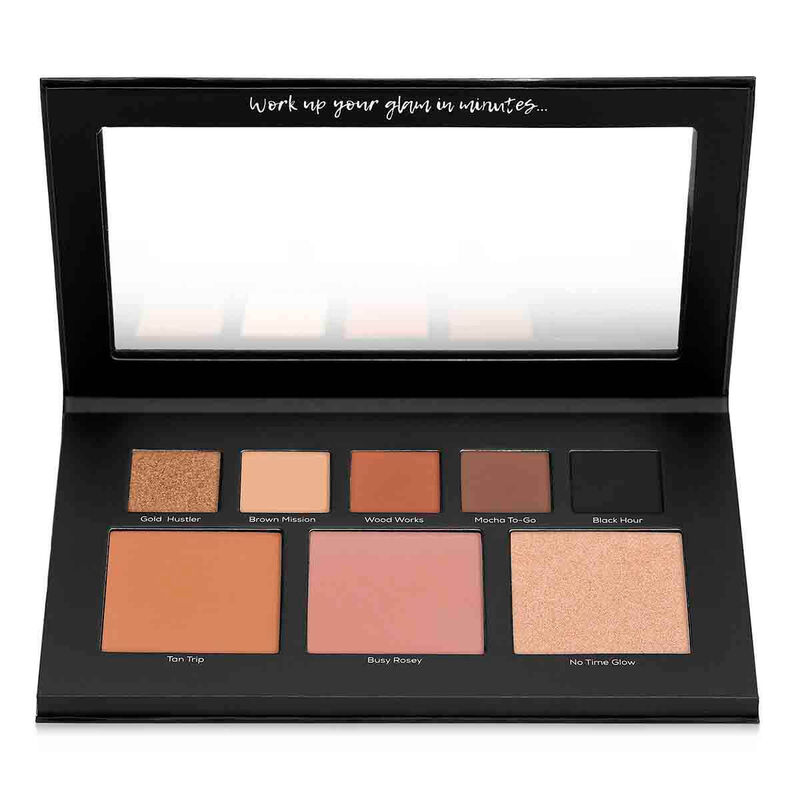 On The Run Face & Eye Palette wow beauty on the run face & eye palette