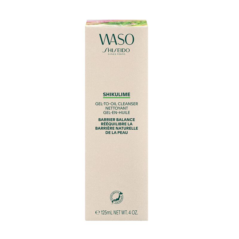 WASO Shikulime Gel-To-Oil Cleanser 125ml shiseido waso shikulime geltooil cleanser 125ml