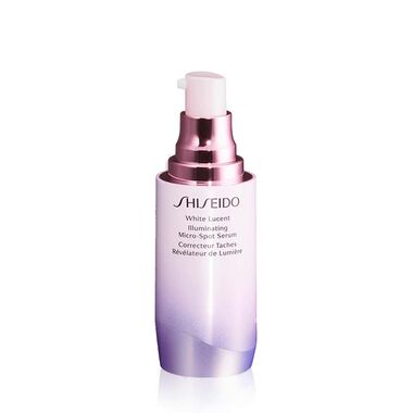 faces white lucent illuminating micro spot serum