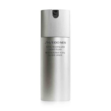 faces shiseido men total revitalizer light fluid pouch set