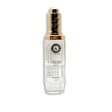 faces cedar gold body oil 50ml