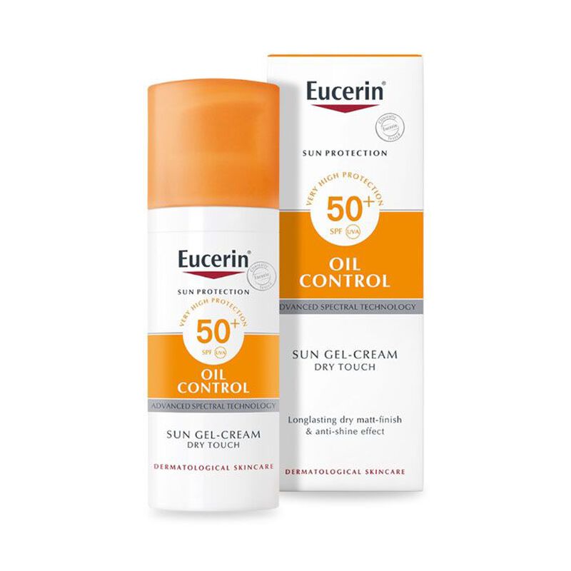 Eucerin Sun Gel-Creme Oil Control Dry Touch SPF 50 ml eucerin eucerin sun gelcreme oil control dry touch spf 50 ml