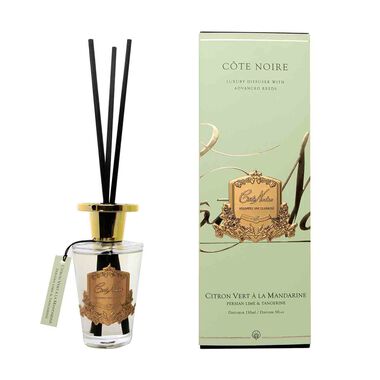 faces reed diffuser persian lime tangerine with gold badge 150ml