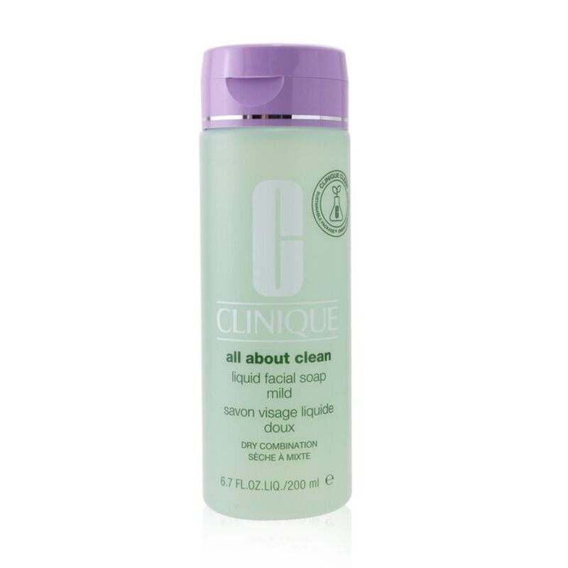 clinique all about clean liquid facial soap mild 200ml