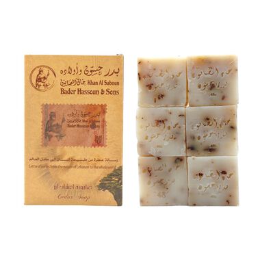 faces cedar soap packet of six 300g