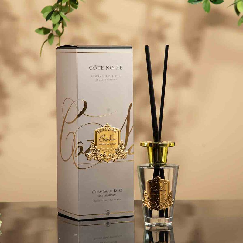 Reed Diffuser Pink Champagne with Gold Badge 150ml cote noire reed diffuser pink champagne with gold badge 150ml