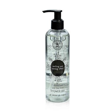 faces organic antioxidant chamomile and tea tree shower gel