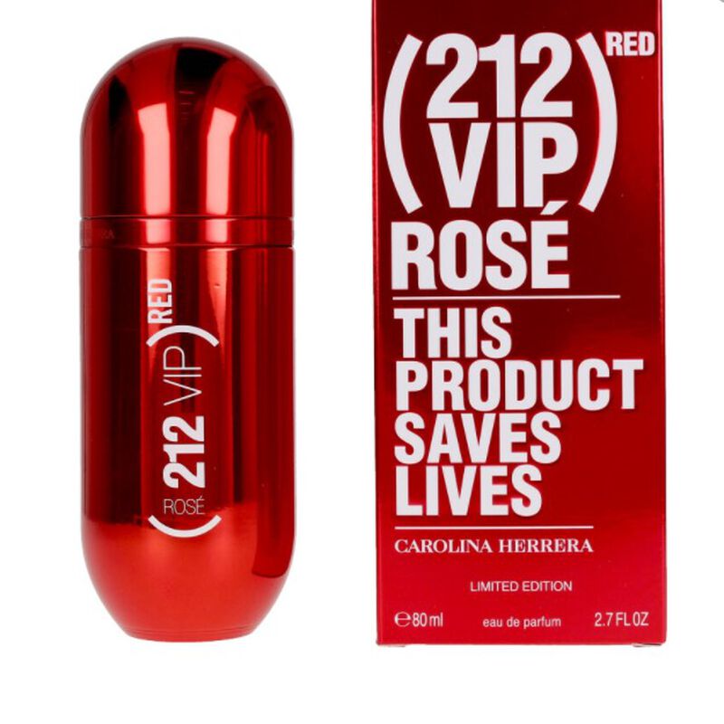 212 Vip Rose Red Limited Edition Eau De Parfum 80ml carolina herrera 212 vip rose red limited edition eau de parfum 80ml
