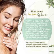 faces organic exfoliating body scrub vanilla