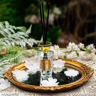 faces reed diffuser white garden with gold badge 150ml