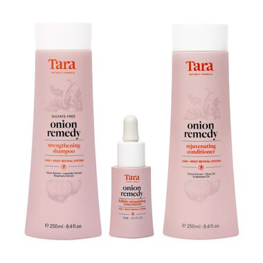 faces onion remedy hair root revival system set