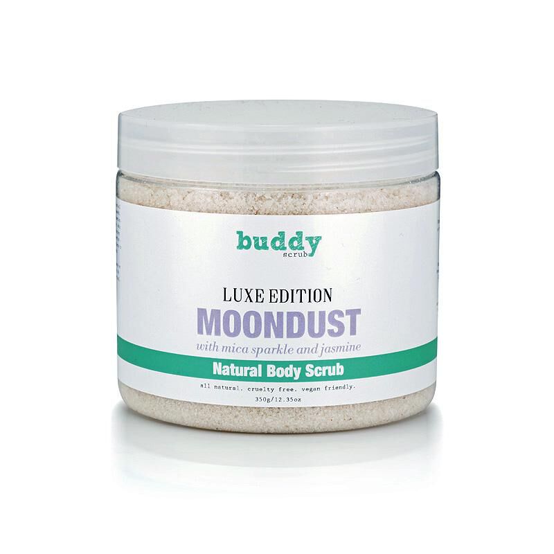 buddy scrub luxe moondust body scrub 350g