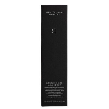 faces double ended volume set  primer mascara  black