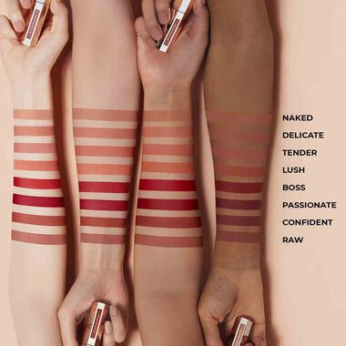 faces sensuous matte lip suit