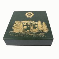 faces gift box small leather box 4 pcs green megnatic green tea collection one size