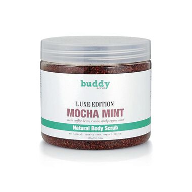 faces luxe mocha mint body scrub 300g