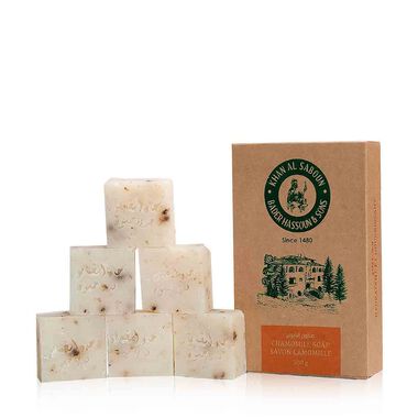 faces organic herbal chamomile soap pack of 6