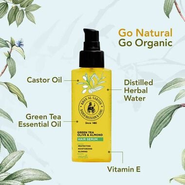 faces organic hair moisturizing serum