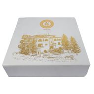faces gift box small leather box 4 pcs white megnatic chamomile collection one size