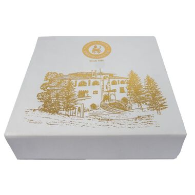 faces gift box small leather box 4 pcs white megnatic chamomile collection one size