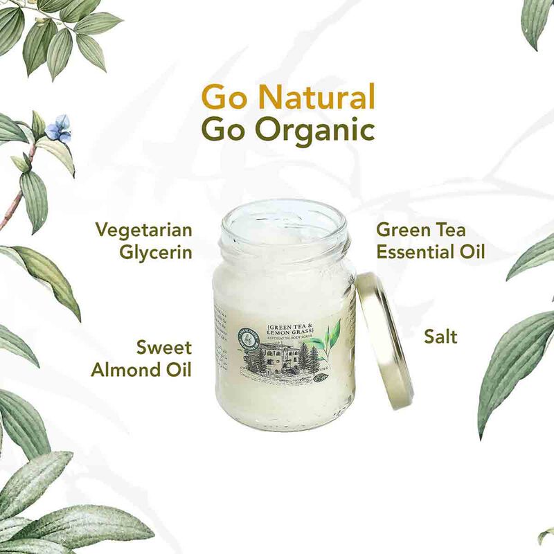 Organic Exfoliating Scrub Green Tea khan al saboun organic exfoliating scrub green tea