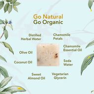 faces organic herbal chamomile soap pack of 6