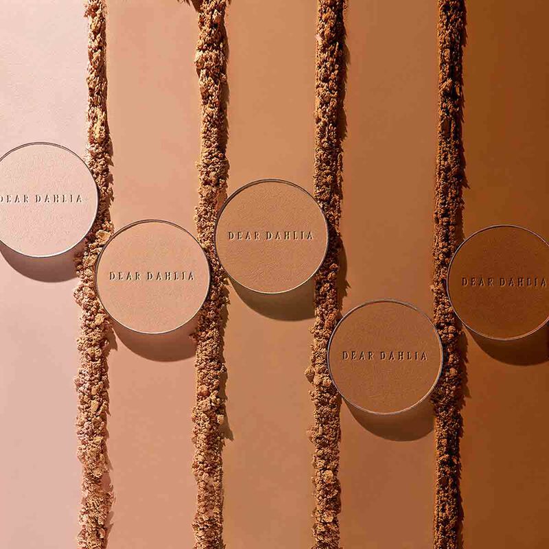 dear dahlia skin paradise soft velvet setting powder compact