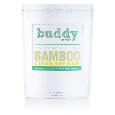 faces bamboo natural body scrub 200g