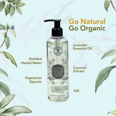faces organic lavender shower gel