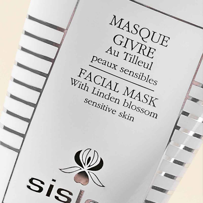 sisley facial mask with linden blossom