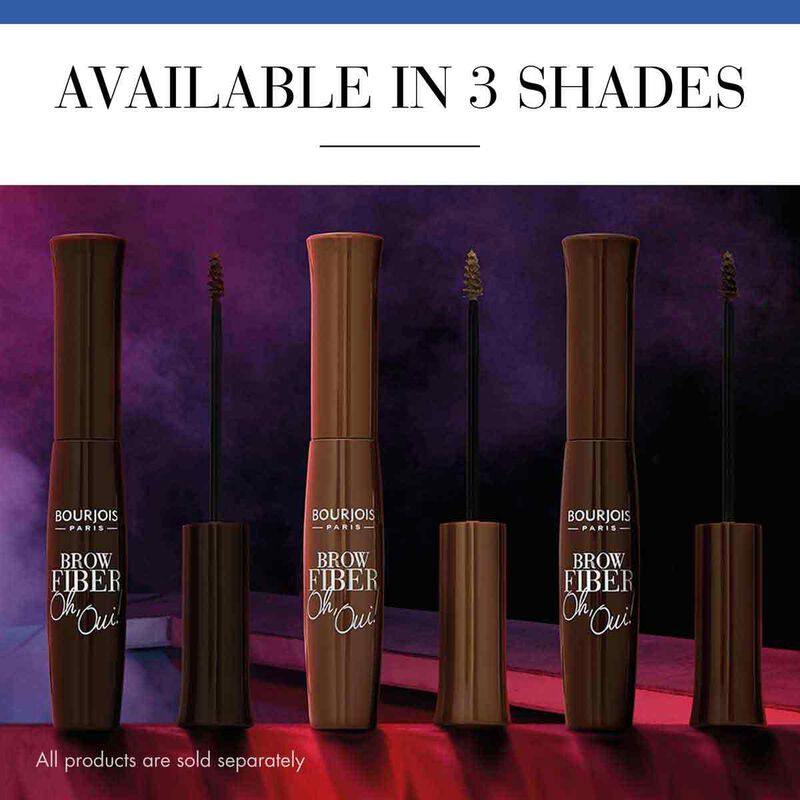 Brow Fiber Oh Oui! Eyebrow Fixing Gel bourjois brow fiber oh oui! eyebrow fixing gel