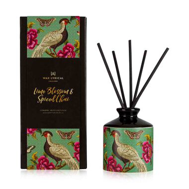 faces street mythology lime blossom and spiced chai reed diffuser 200ml